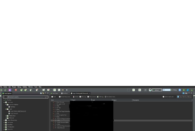 create automated test using katalon or selenium
